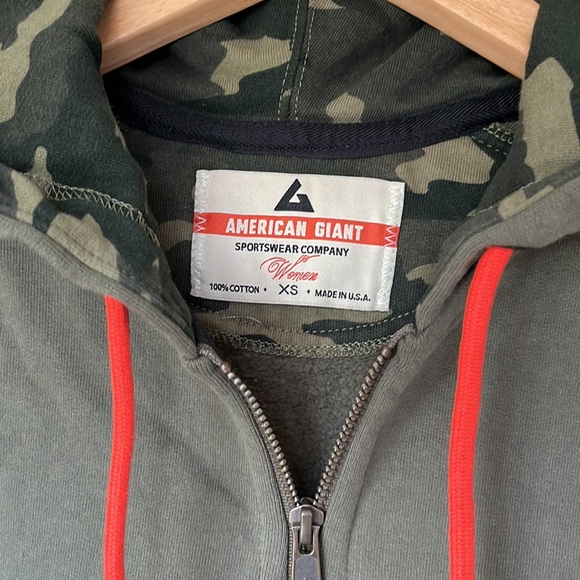 American Giant Limited Edition 2020 Fatique Camo Hoodie XS - Picture 3 of 8